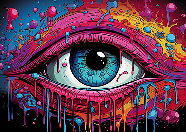 Psychedelic Eye Art 3