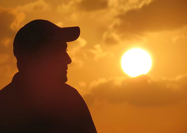 Silhouette at Sunset