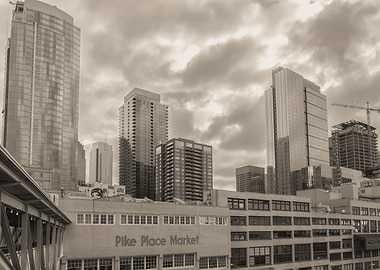Pike Place Market Skyline