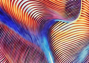 Abstract Curved Lines