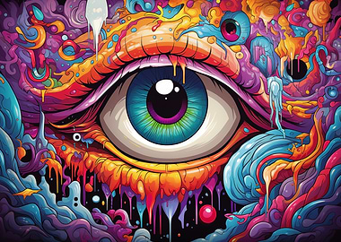Psychedelic Eye Art