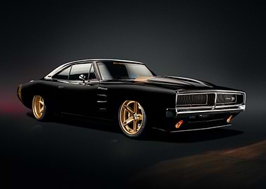 Black Dodge Charger