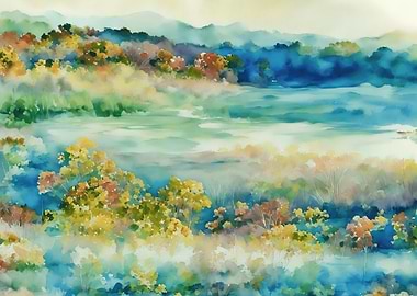 Watercolor Landscape