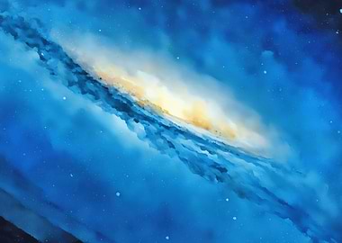 Cosmic Galaxy Art