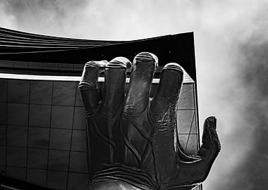 Giant Hand Sculpture