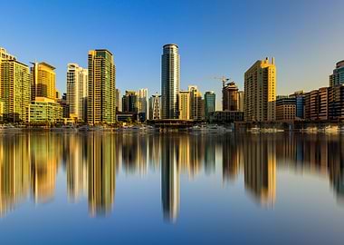Dubai Marina's Skyline