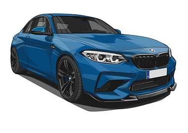 BMW M2 F87 Blue