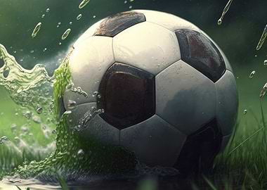 Soccer Ball Splash