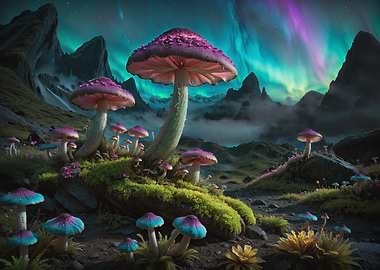 Magical Mushroom Forest