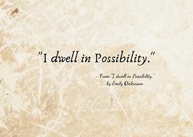 Emily Dickinson Quote