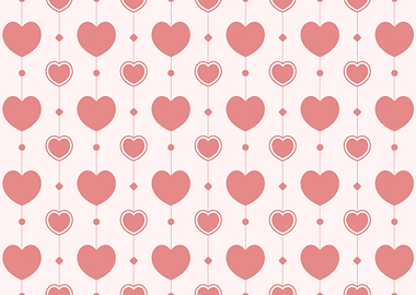 Pink Heart Pattern
