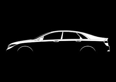 MKZ (2013) Silhouette