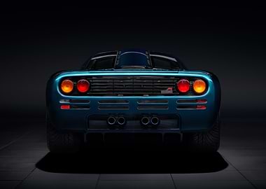 McLaren F1 Rear View