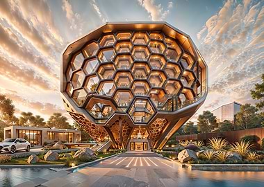 Honeycomb Building Architecture