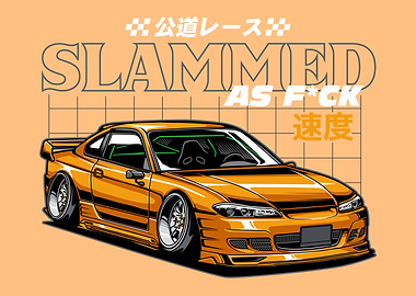 Nissan Silvia Slammed AF