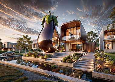 Eggplant House