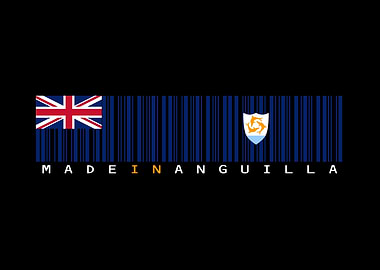 Anguilla Barcode Flag
