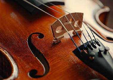Violin Close-Up