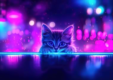 Neon Kitten