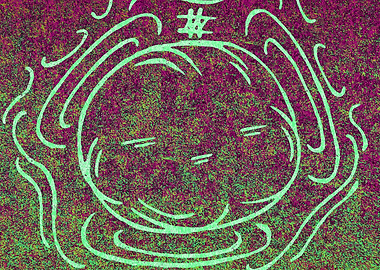 SunFace Green Apple Ripple