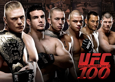 UFC 100 Poster