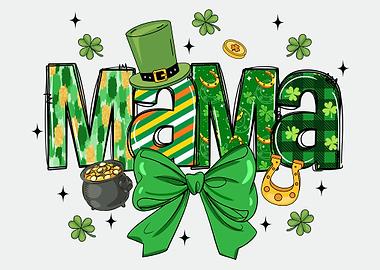 Mama St. Patrick's Day Design