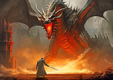 Dragon and Knight