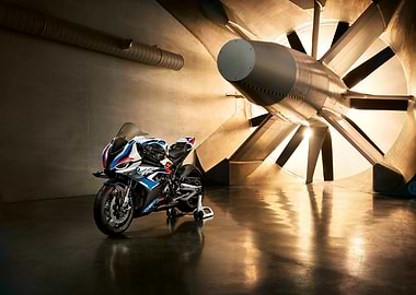 BMW Motorcycle Wind Tunnel