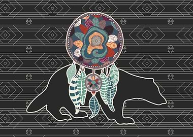 Dreamcatcher Badger Native American