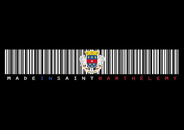 Saint Barthélemy Barcode