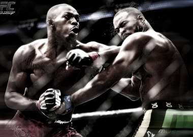 UFC Fighters in Action