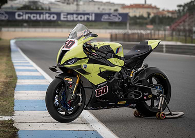 BMW S1000RR Race Motorcycle