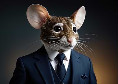 Mouse in Suit