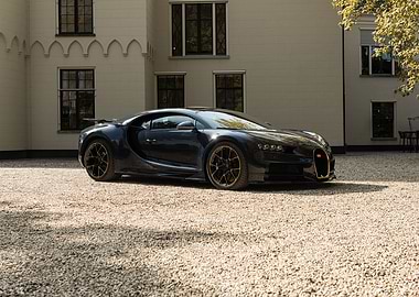 Black Bugatti Chiron