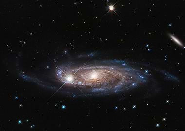 Spiral Galaxy in Space