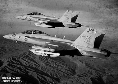 F/A-18F Super Hornet Jets