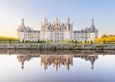 Château de Chambord Reflection
