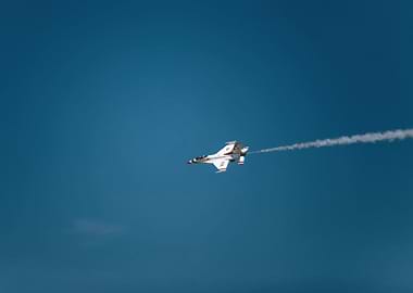 Fighter Jet in Flight