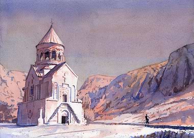 Armenian Church Watercolor