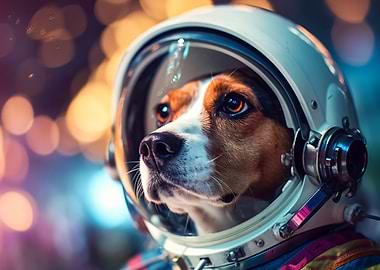 Beagle Astronaut
