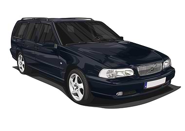 Volvo V70 Blue
