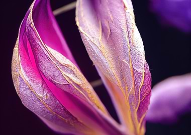 Purple Flower Close-Up