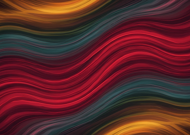 Abstract Wavy Lines
