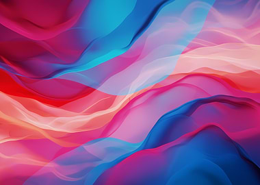 Abstract Colorful Waves