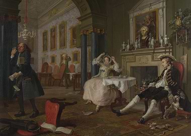 18th Century Interior Scene