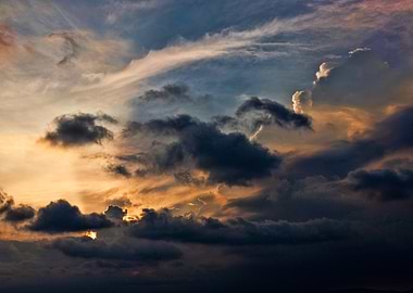 Dramatic Sunset Clouds