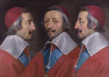 Triple Portrait of a Cardinal