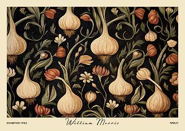 Garlic Morris Kitchen Decor