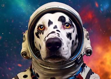 Dalmatian Astronaut