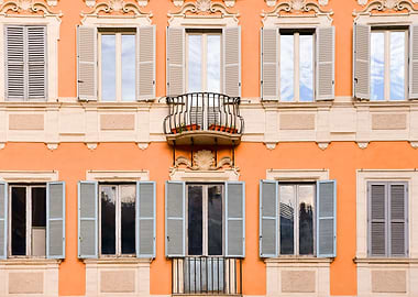 Italian Building Facade